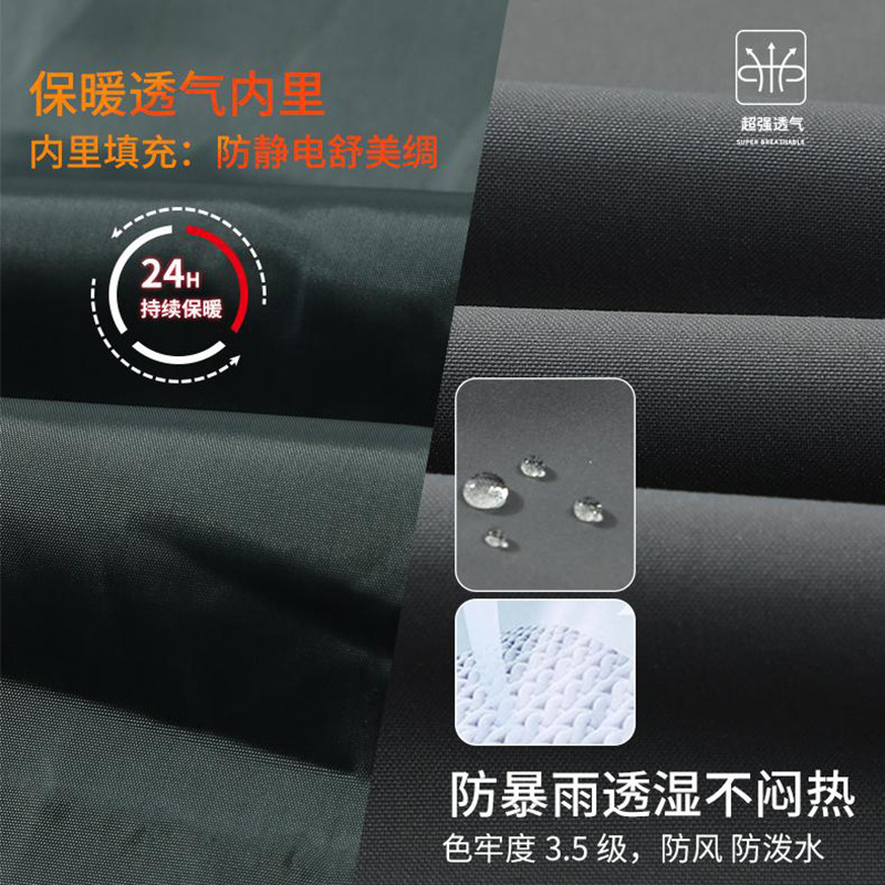 春秋新款冲锋衣印字防静电 薄款工作服外套企业团体服装刺绣批发|undefined