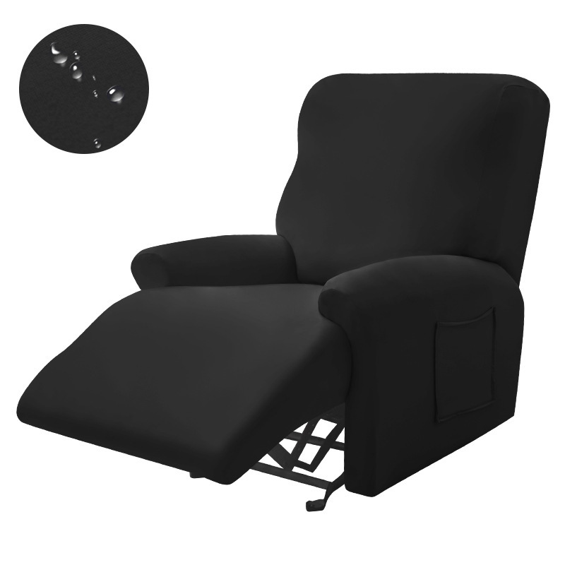 Waterproof milk silk Chivas elastic sofa cover full package first grade split Chivas electric reclining chair cover - 8