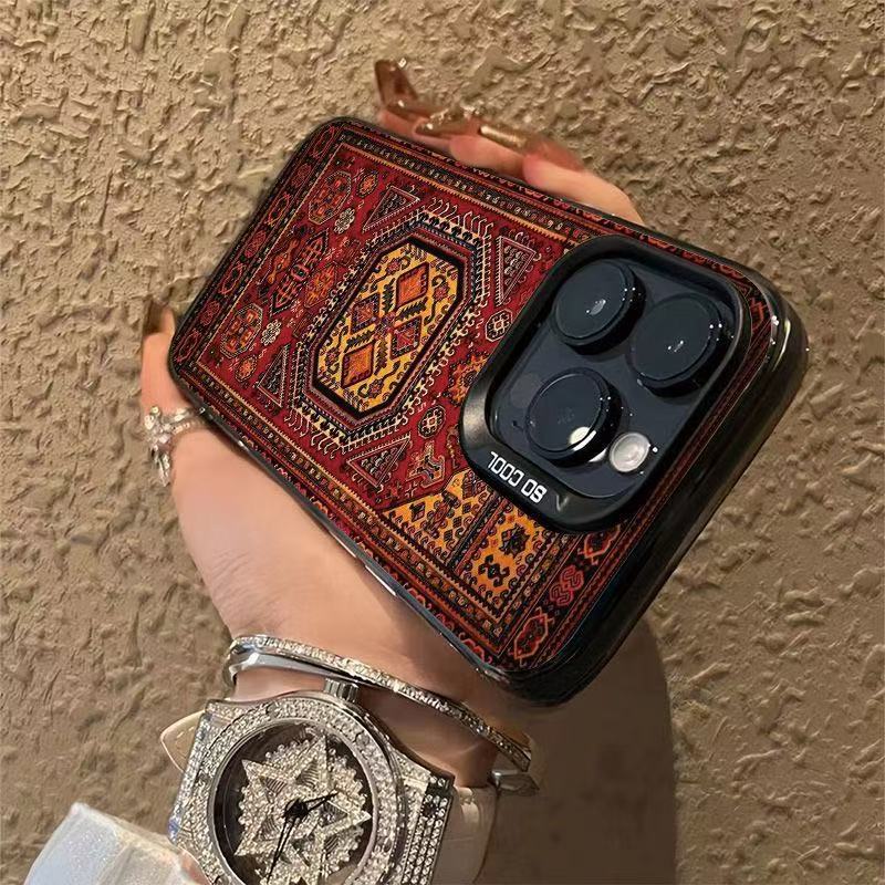 Nueva textura clásica para iphone16 funda para teléfono móvil Apple 15promax/14/13pro12 transfronterizo 11x