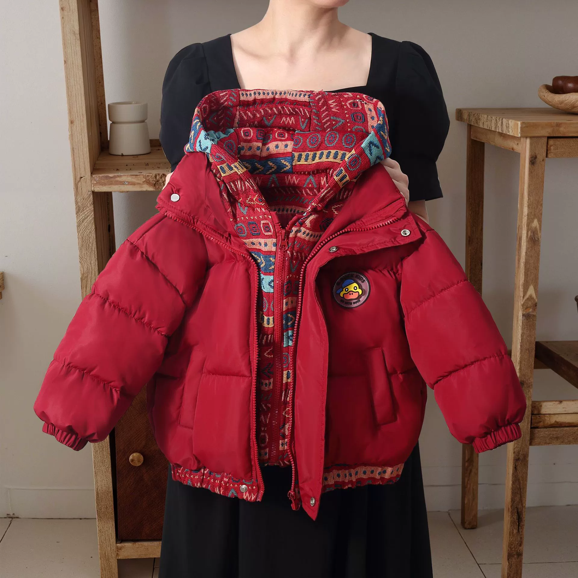 Детская одежда, новая утепленная хлопковая одежда в этническом стиле для детей маленького и среднего размера, куртки с хлопковой подкладкой, модные детские зимние короткие куртки