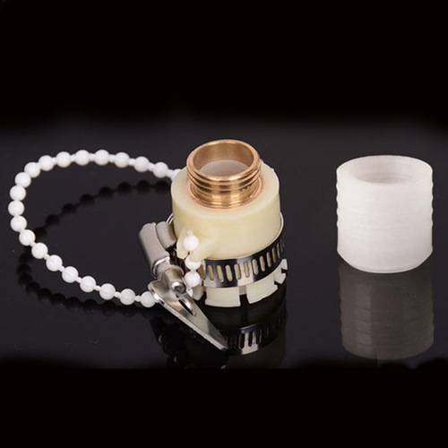 Bead chain all-copper 4-point outer wire car wash water pipe joint high-pressure accessories conversion multi-function washing machine water faucet connection