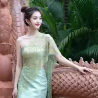 Женская одежда Xishuangbanna Dai, новый комплект в этническом стиле, сценическая одежда для фестиваля Сонгкран, фото для путешествий, фото 25