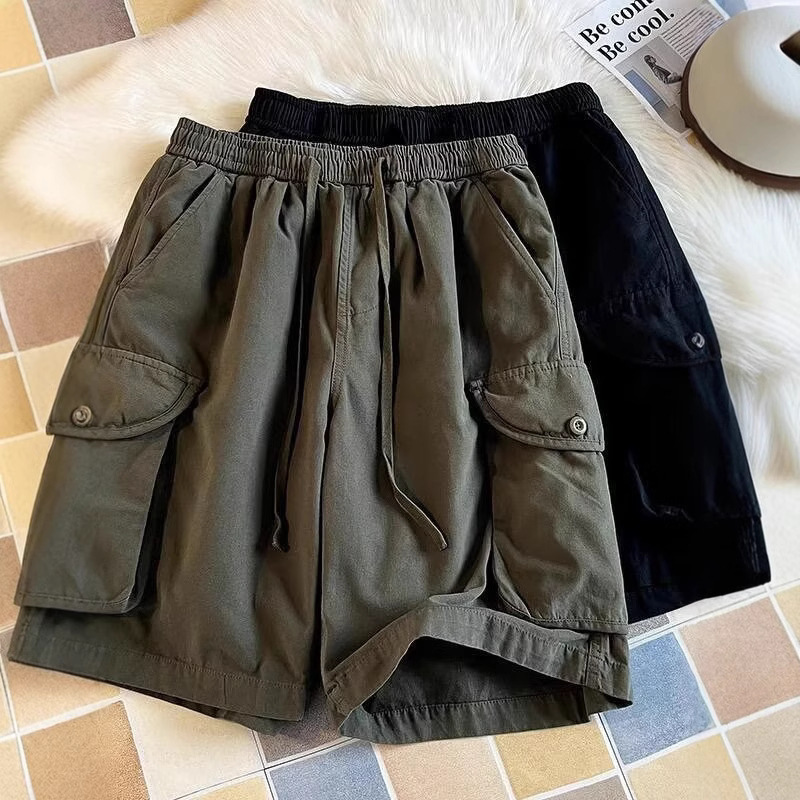 Sports shorts men's summer new fashion brand all-match casual quick-drying sports men's ins five-point overalls pants new