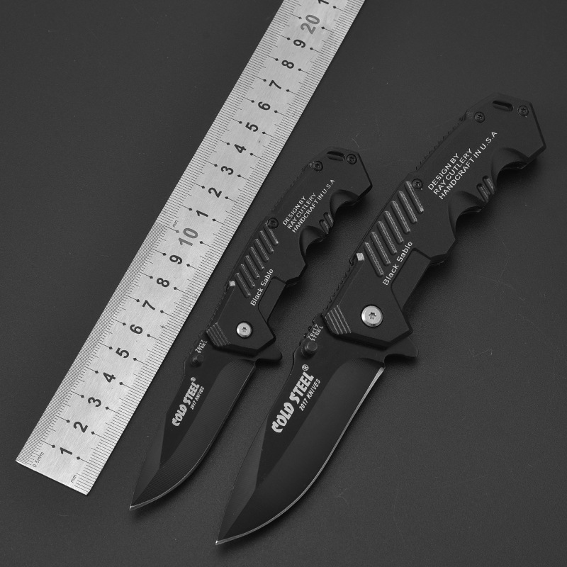 便携户外小刀 高硬度野营求生小刀迷你高密度小刀便携式折叠