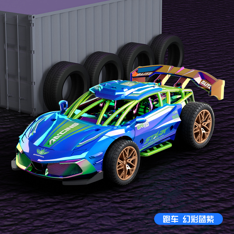 Juguetes infantiles de color fantasma inercia retroalimentación coche modelo de coche de juguete para niños regalos al por mayor