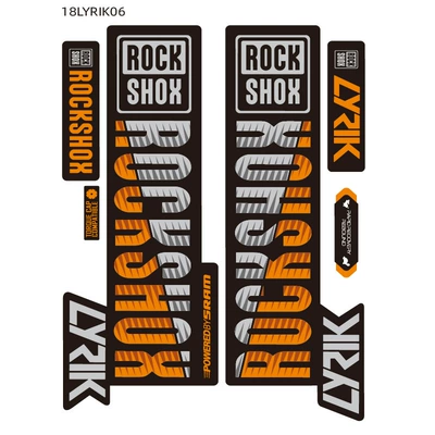 Sticker Rockshox Decal, Body sticker
