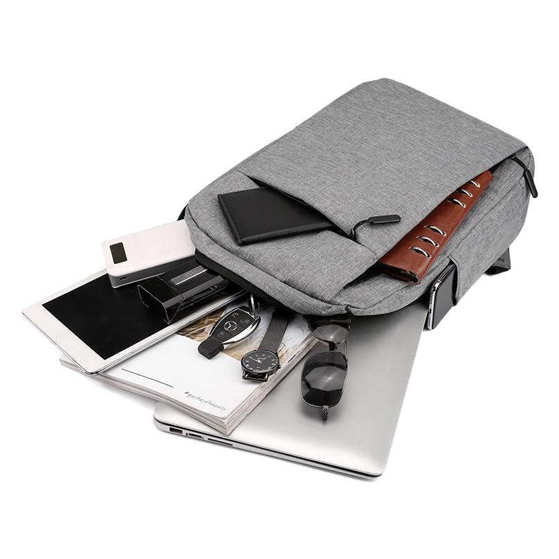 New Anti-Theft Backpack Logo Business USB Charging Backpack Fashionable Computer Backpack