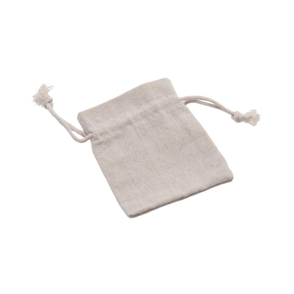 工厂现货批发麻绳麻布束口袋 抽绳仿麻礼品包装收纳袋圣诞 礼品袋