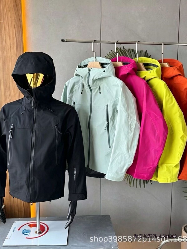 Sunstone Original Craftsmanship MONT X Hiking Mountaineering Jacket for Men and Women Couples Lightweight Hardshell Outdoor Jacket