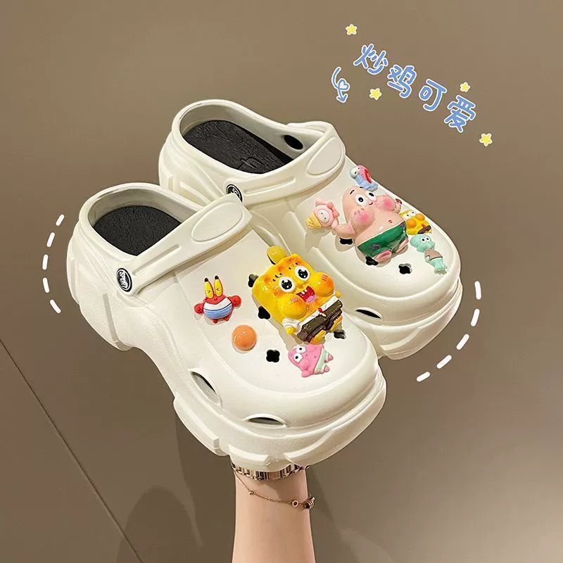Hello kitty, cute summer non-slip beach slippers