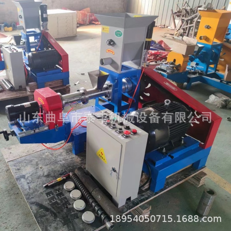 Fish Feed Puffed Machine Production Line Aquaculture Pet Cat