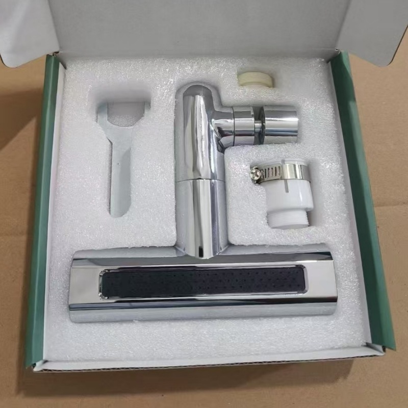 Extensión de grifo de agua fría y caliente de cocina a prueba de salpicaduras