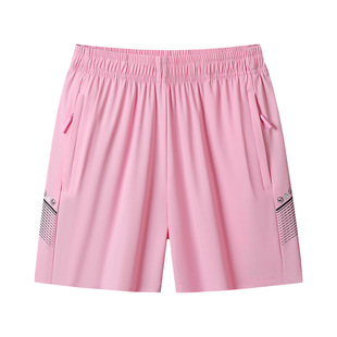 Factory wholesale ladies new shorts summer ice silk quick-drying plus size pants loose sports pants