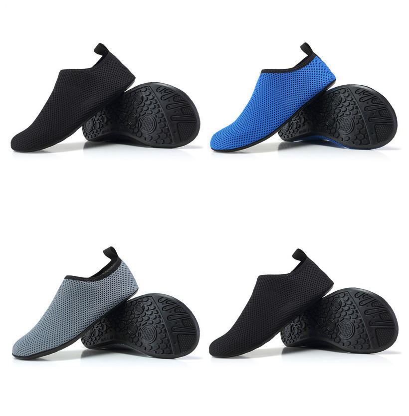Cross-border delivery men and women couple snorkeling shoes equipment beach socks upstream swimming diving shoes soft bottom one-piece delivery