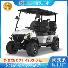 高尔夫球车楼盘看房接待电动车景区旅游车右舵电动球车源头厂家