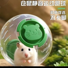 批发仓鼠跑球玩具透明滚球金丝熊水晶跑球仓鼠用品跑步球防走丢