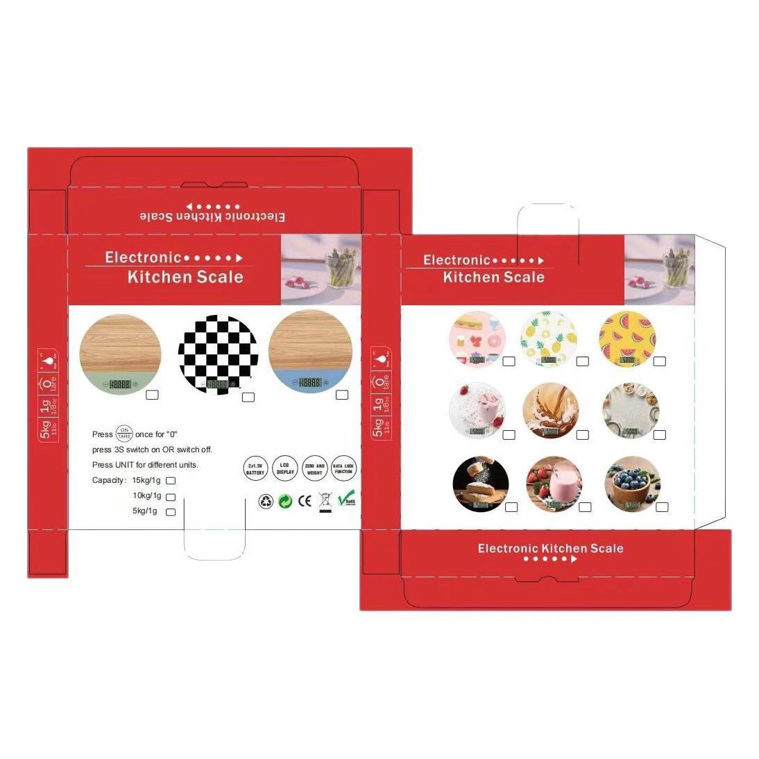 2024 precisión transfronteriza pantalla táctil electrónica báscula de cocina 15kg báscula de mesa de alimentos domésticos báscula pastelería