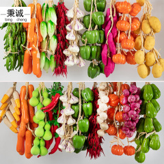 シミュレーション果物野菜掛け農家楽装飾偽ジャガイモトウモロコシ唐辛子落花生掛け模型道具