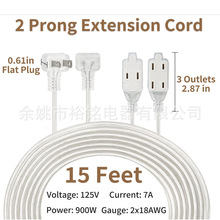 ����3����͸�����L��,�҃Ȏ��������� 18AWG 7A/125V����ĸ���L��