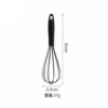 Thickened-9-inch black egg beater