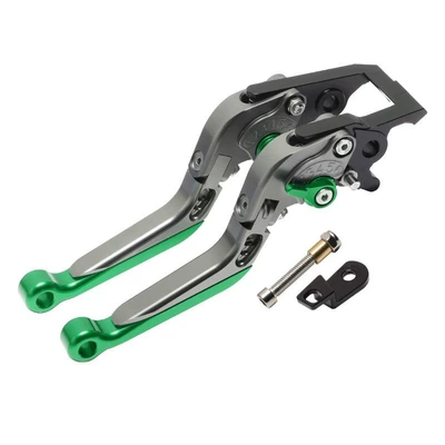 horn lever brake handle | Motorcycle Handle Cover - titanium-green