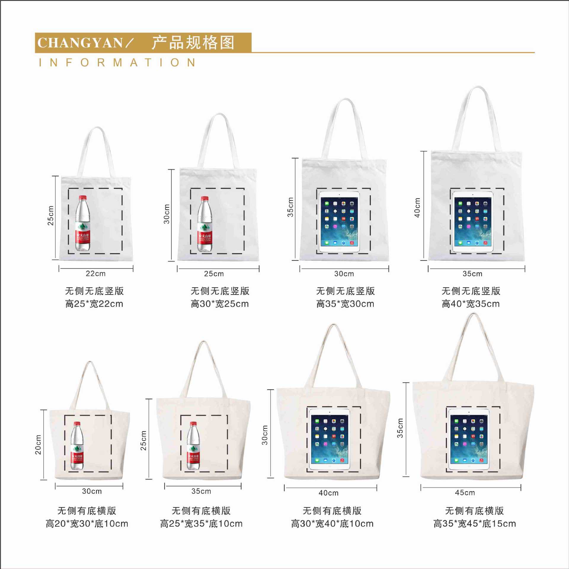 Bolsas de lona publicitarias personalizadas DIY bolsas de algodón portátiles de compras de Año Nuevo bolsa de lona