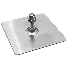 Stainless steel screwless adhesive hooks for strong load-bearing without drilling, invisible hooks, no-nail adhesive frames and shelves hooks