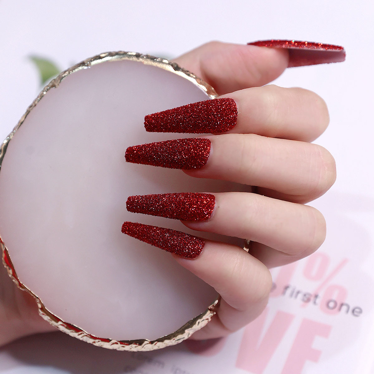 Otoño y invierno desgaste de uñas nuevos parches de manicure en el viento uña falsa uña de novia uña de adultos productos terminados