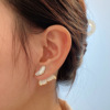 Advanced earrings, European style, high-quality style, wholesale, simple and elegant design