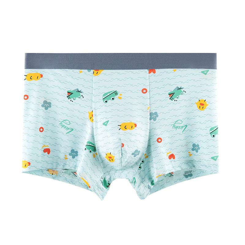 New2024 Paar Eis Seide Neue Dreieck Unterwäsche Gedruckt Mittlere Taille Sommer Spaß Cartoon Kreative Marke_voghion.com