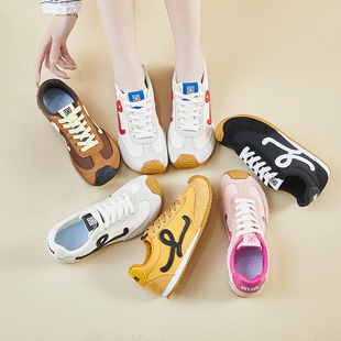 Ins Korean Forrest Gump Shoes Women's Trendy 2025 Spring New Elevated Student Running Sports Leisure Street Shooting YL2001