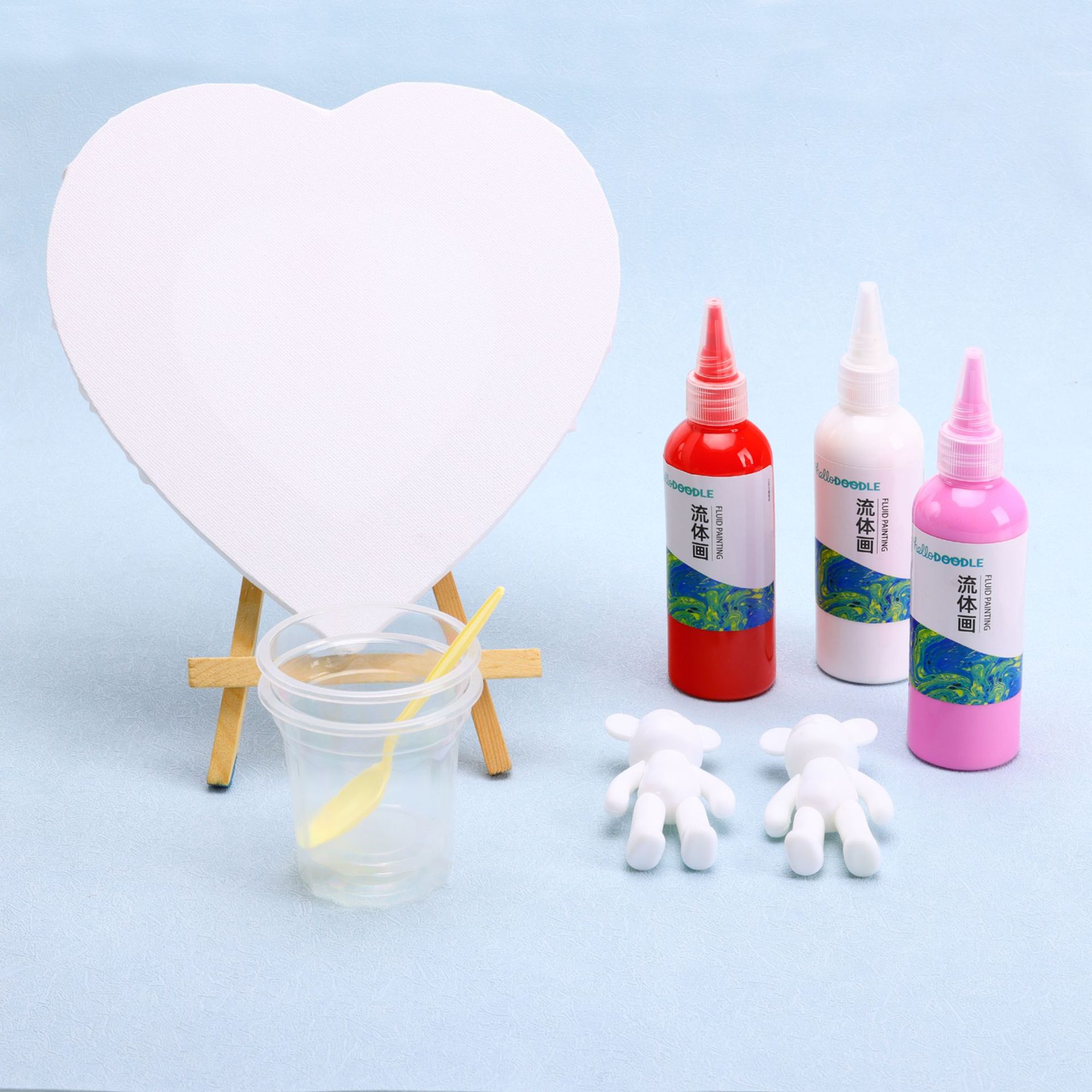 爱心流体熊  (2)