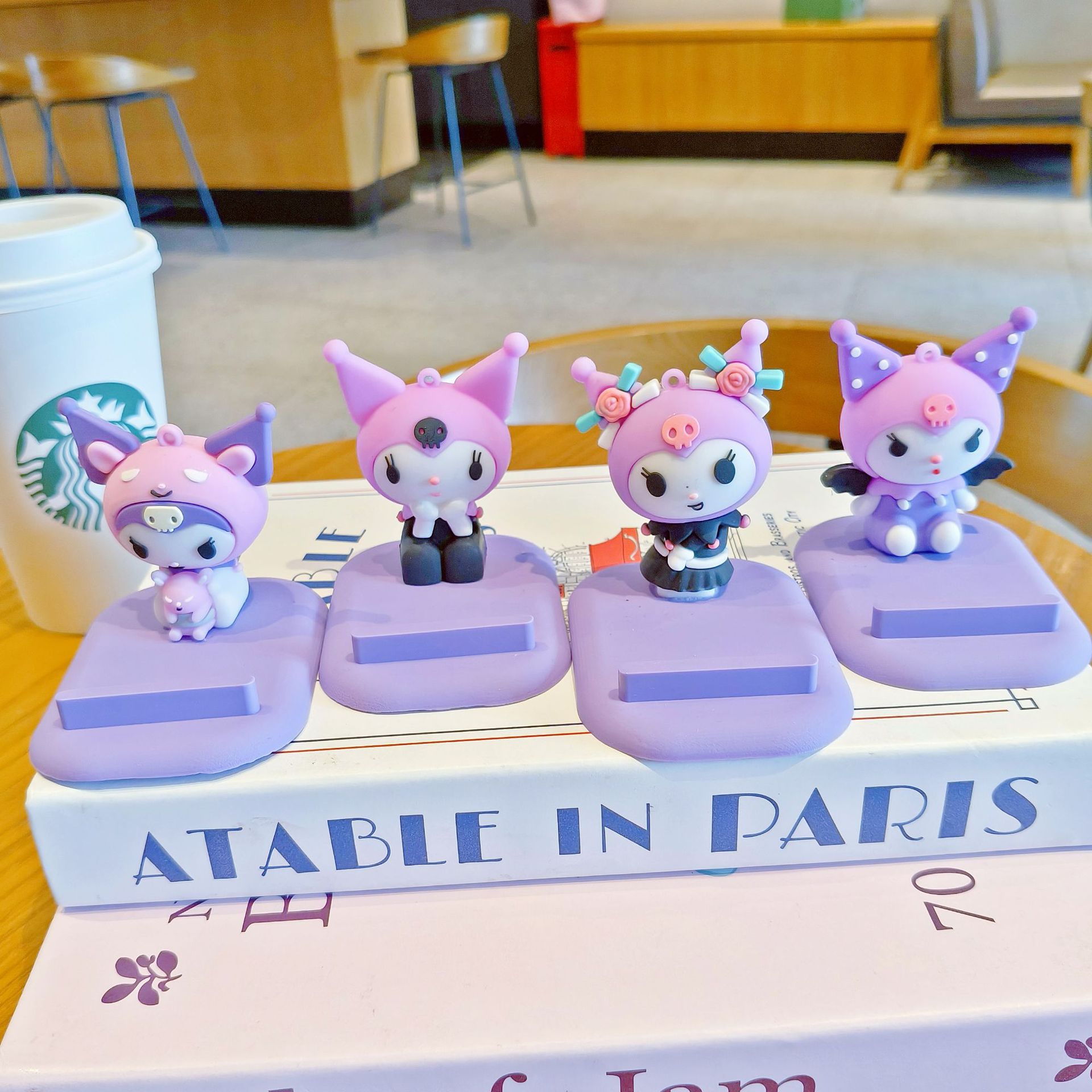 Creative Cartoon KuKumi Stereo Doll Mobile Phone Bracket Home Office Lazy Man Bracket Cross-border Commodity Wholesale