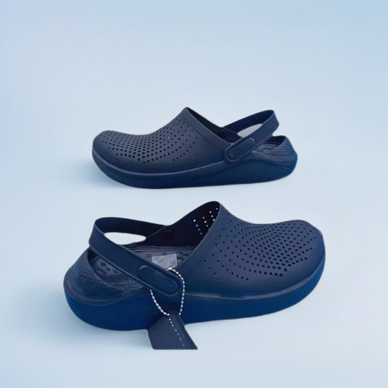 2023 Croc-Style Clogs for Men, Non-Slip Soft Sole Breathable Couple's Beach Casual Vacation Sandals for Women