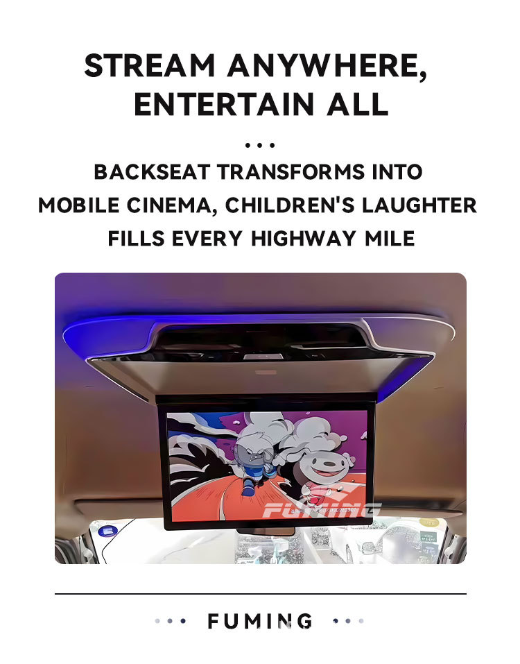 Business Vehicle Mpv Off-Road Suv Universal Ceiling Tv