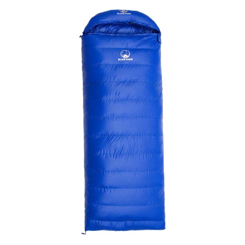 BLACK SNOW manufacturers supply BLACK SNOW indoor outdoor camping adult envelope lightweight goose down down sleeping bag