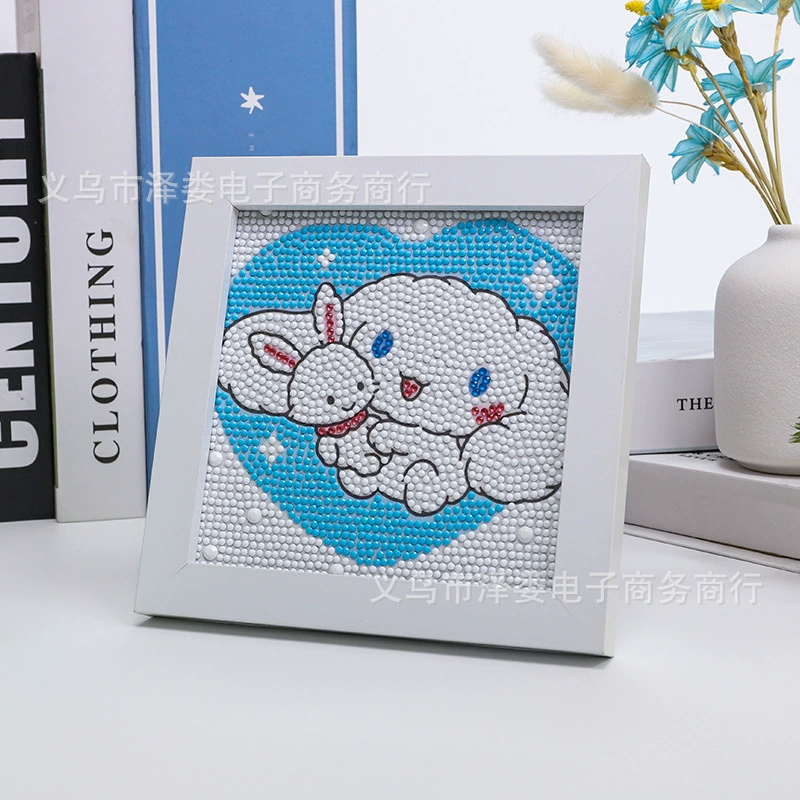 Набор для алмазной вышивки (Sanrio) Пикачу в раме, 17×17 см, комплект для полного стежка DIY