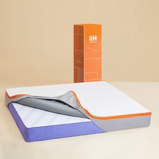 8H Small Orange Box Fitted Sheet-Style Latex Anti-Mite Mattress Full-Cover Mattress Cover for Home Use Simmons