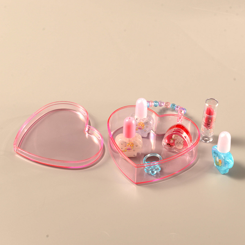 PS塑料盒透明高透首饰透饰品盒天地盖糖果盒高档礼品盒收纳包装盒