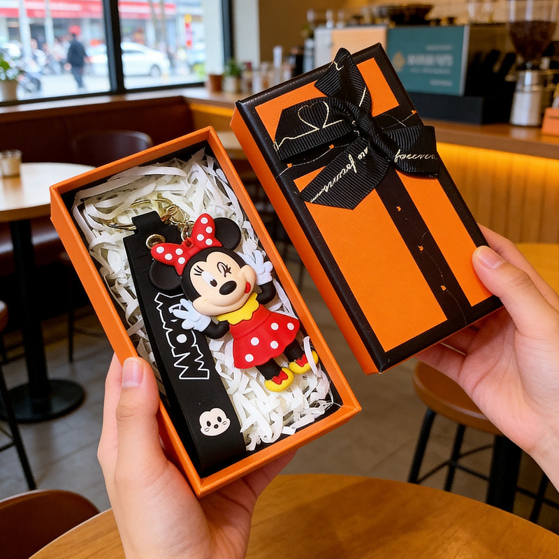 Disney Keychain Small Pendant New Year's Gift Mickey Gift Yiwu Small Commodity Wholesale Keychain Giveaway