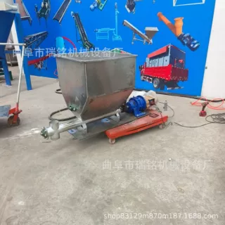 多用途粉料颗粒螺旋喂料机 TGFF 工业盐小产量螺旋加粉机 62