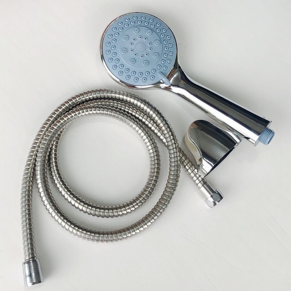 Large Shower Head Xiamen Hand-Held Shower Head Shower Hose Three-Piece Set Packaging Shower Spray Head Manufacturer Wholesale