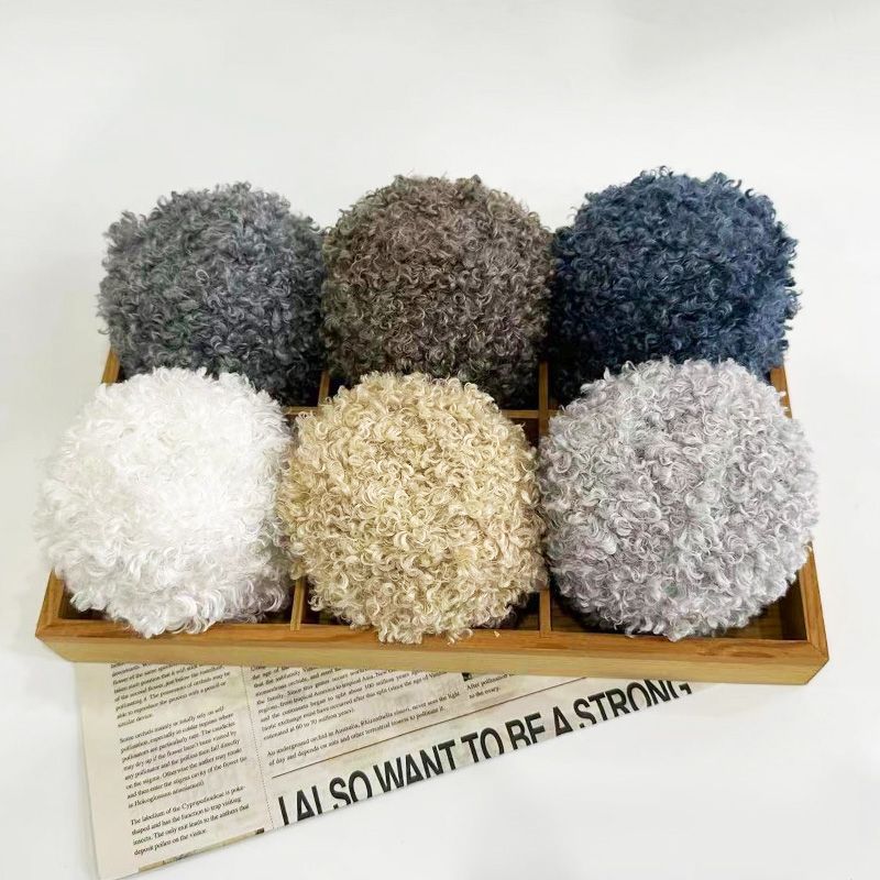 悠织泰迪绒手混线毛线团手工diy小熊钩针编织毛衣围巾玩偶特种线