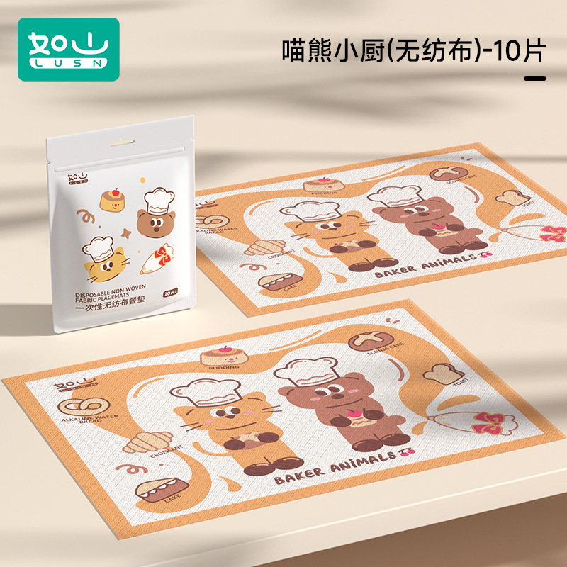 [oil absorbing style 10]-meow bear chef