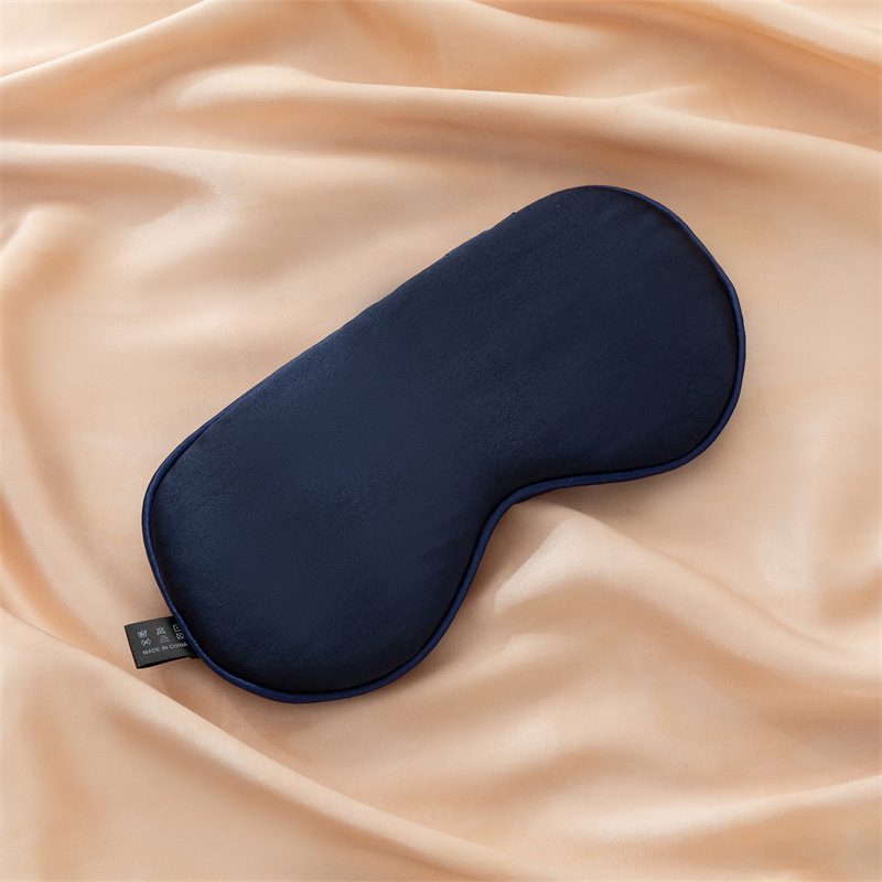 16 Mmi máscara de ojos de seda sombreada sin presionar los ojos, protector de ojos con hebilla de ajuste de seda de morera de doble cara, máscara de ojos para dormir de viaje