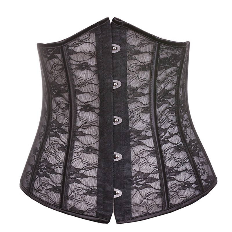 Corte cortina cinturón de pecho de encaje corte cortina 14 acero de acero abrazadera de acero de verano transpirable