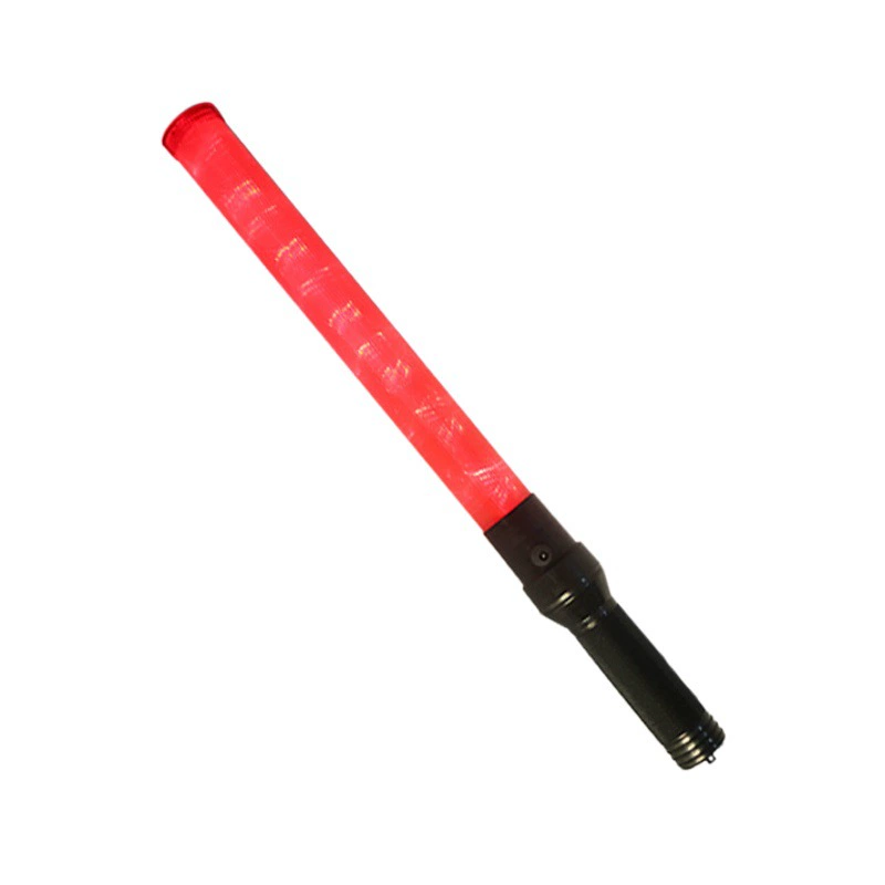 Зарядка трафика дубинка 54 см светодиодная вспышка Ночная аварийная Светоотражающая перезаряжаемая ручная светящаяся палка