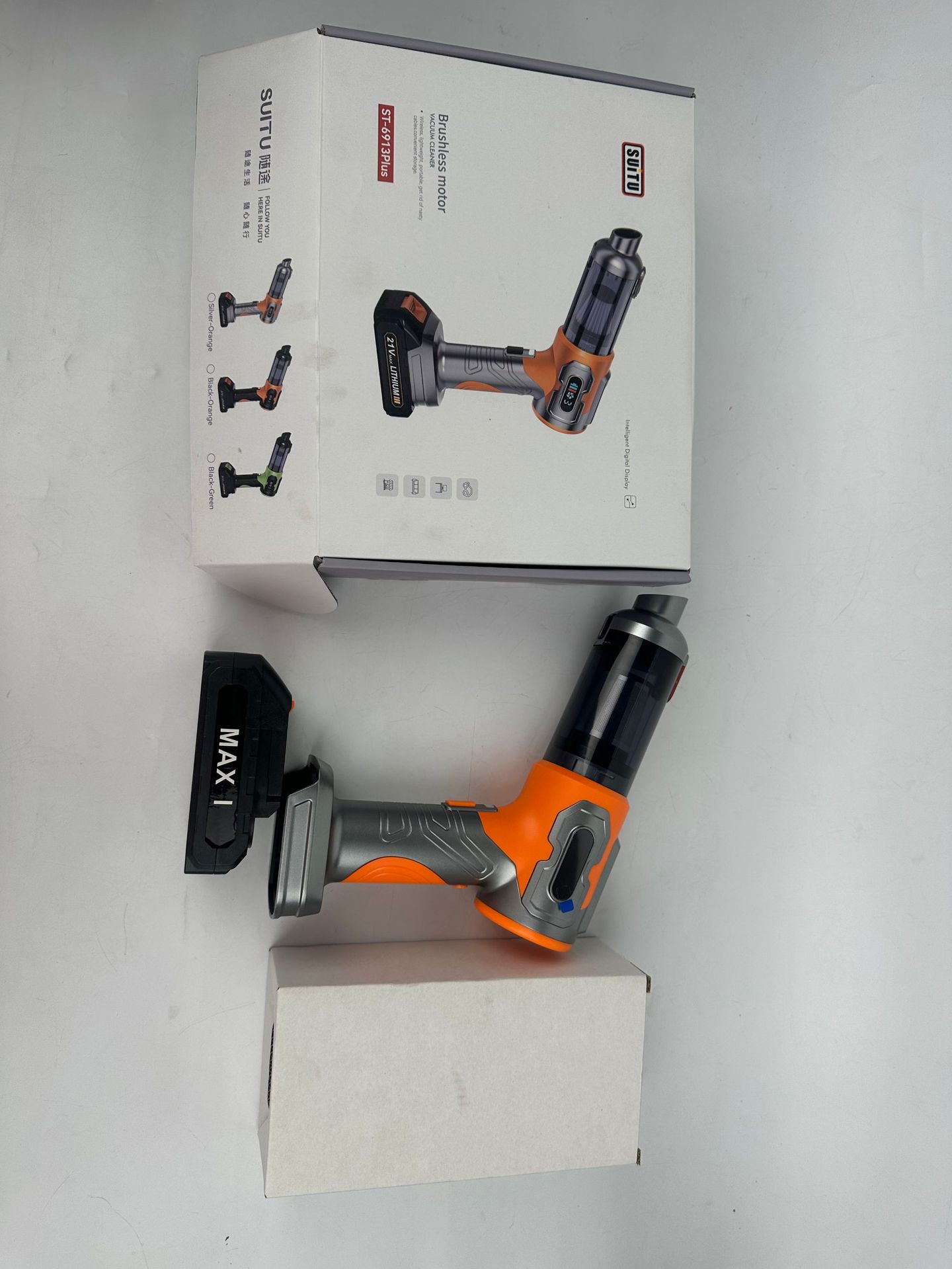 Car-Mounted Wireless Vacuum Cleaner, Dust Remover, High Suction Power, Rechargeable, Mini Portable Handheld, Blowing and Suction Integrated, High Power, for Home Use