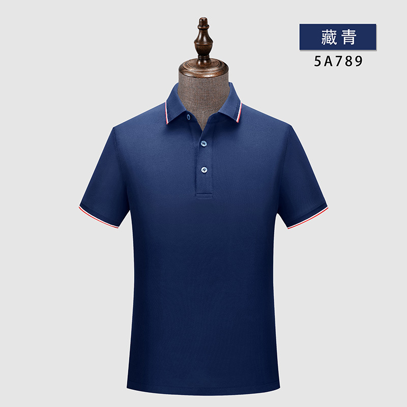 5A antibacteriano anticuerpo desodorante anti-ácaros manga corta solapa camiseta publicidad camisa polo ropa de trabajo personalizada logotipo