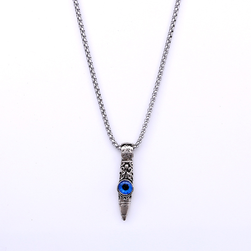 Bullet Devil's Eye Anhänger Herren Hipster Hip Hop Street Halskette Student Stand Schmuck Anhänger_voghion.com